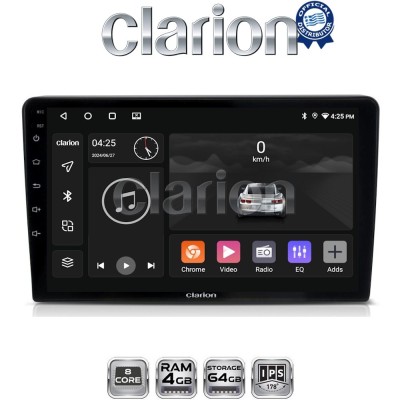 CLARION GL52332 Οθόνη OEM Multimedia Αυτοκινήτου για VW Golf4 1998 2004 (CarPlay/AndroidAuto/BT/GPS/WIFI/GPRS)