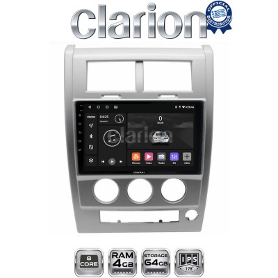 CLARION GL52334 Οθόνη OEM Multimedia Αυτοκινήτου για Jeep Cherokee KK 2008 2014 (CarPlay/AndroidAuto/BT/GPS/WIFI/GPRS)