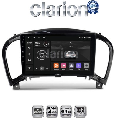 CLARION GL52352 Οθόνη OEM Multimedia Αυτοκινήτου για NISSAN JUKE 2009 (CarPlay/AndroidAuto/BT/GPS/WIFI/GPRS)
