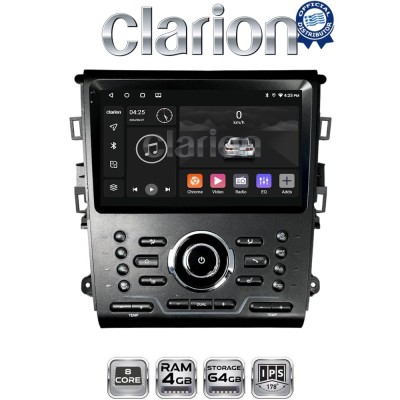 CLARION GL52370 Οθόνη OEM Multimedia Αυτοκινήτου για Ford Mondeo 2014 (CarPlay/AndroidAuto/BT/GPS/WIFI/GPRS)