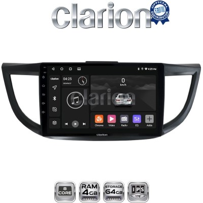 CLARION GL52378 Οθόνη OEM Multimedia Αυτοκινήτου για HONDA CRV 20132017 (CarPlay/AndroidAuto/BT/GPS/WIFI/GPRS)