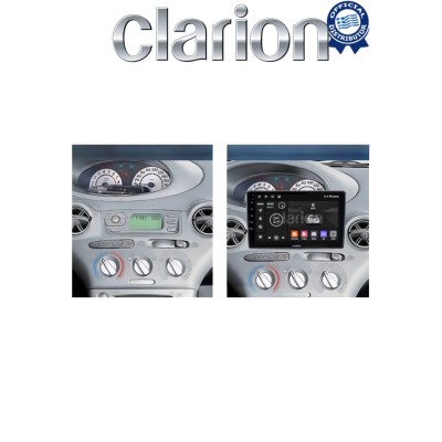 CLARION GL52402UP Οθόνη OEM Multimedia Αυτοκινήτου για Toyota Yaris 1999 2005 (CarPlay/AndroidAuto/BT/GPS/WIFI/GPRS)