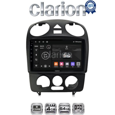 CLARION GL52408 Οθόνη OEM Multimedia Αυτοκινήτου για VW BEETLE 2003 2010 (CarPlay/AndroidAuto/BT/GPS/WIFI/GPRS)