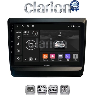 CLARION GL52431 Οθόνη OEM Multimedia Αυτοκινήτου για Isuzu DMAX 2021 (CarPlay/AndroidAuto/BT/GPS/WIFI/GPRS)