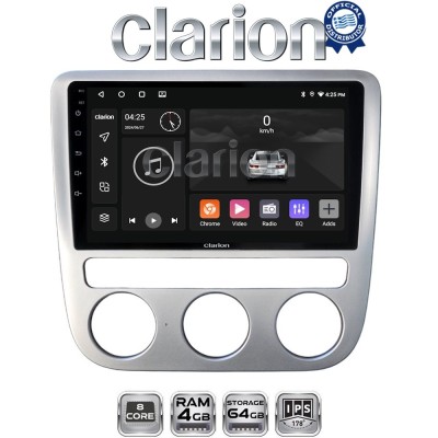 CLARION GL52488 Οθόνη OEM Multimedia Αυτοκινήτου για VW Scirocco & Eos 2008 2013 (CarPlay/AndroidAuto/BT/GPS/WIFI/GPRS)