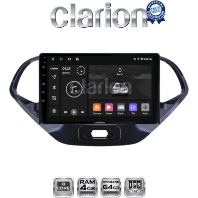CLARION GL52499 Οθόνη OEM Multimedia Αυτοκινήτου για Ford KA 2016 (CarPlay/AndroidAuto/BT/GPS/WIFI/GPRS)