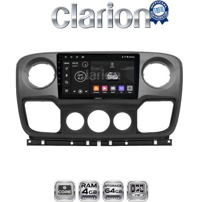 CLARION GL52503 Οθόνη OEM Multimedia Αυτοκινήτου για NISSAN NV400 2011 2020 OPEL Movano 2011 2020 RENAULT Master III 2010 2019