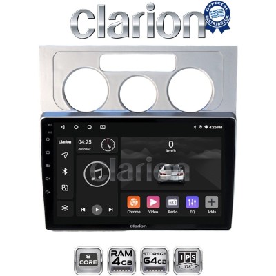 CLARION GL52512 Οθόνη OEM Multimedia Αυτοκινήτου για VW Touran 2003 2010 (CarPlay/AndroidAuto/BT/GPS/WIFI/GPRS)