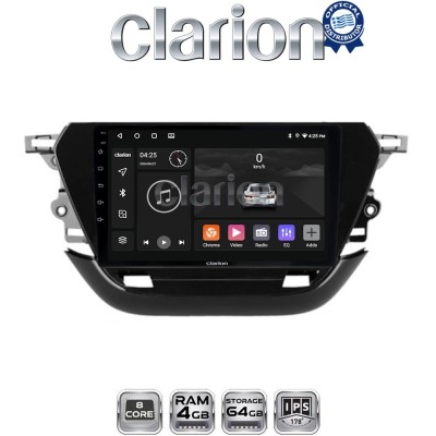 CLARION GL52523 Οθόνη OEM Multimedia Αυτοκινήτου για Opel Corsa F 2021 (CarPlay/AndroidAuto/BT/GPS/WIFI/GPRS)
