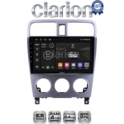 CLARION GL52526 Οθόνη OEM Multimedia Αυτοκινήτου για SUBARU FORESTER 20022007 (CarPlay/AndroidAuto/BT/GPS/WIFI/GPRS)