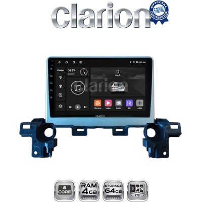 CLARION GL52538 Οθόνη OEM Multimedia Αυτοκινήτου για Mazda CX-5 2018 (CarPlay/AndroidAuto/BT/GPS/WIFI/GPRS)