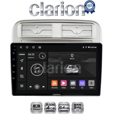 CLARION GL52660 Οθόνη OEM Multimedia Αυτοκινήτου για Fiat Grande Punto 2005 2009 Fiat Linea 2005 2017 (CarPlay/AndroidAuto/BT/