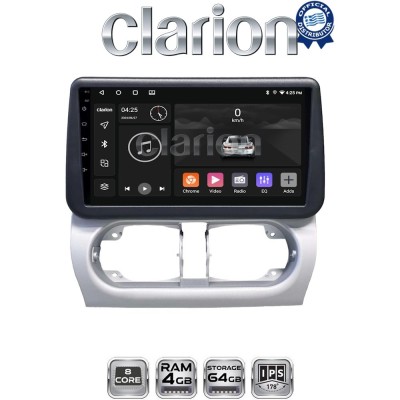 CLARION GL52663 Οθόνη OEM Multimedia Αυτοκινήτου για Opel Corsa C 2000 2006 (CarPlay/AndroidAuto/BT/GPS/WIFI/GPRS)
