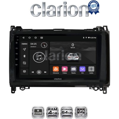 CLARION GL52668 Οθόνη OEM Multimedia Αυτοκινήτου για MERCEDES A(W169),B(W245) - SPRINTER - VITO (CarPlay/AndroidAuto/BT/GPS/WIFI