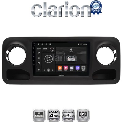 CLARION GL52670 Οθόνη OEM Multimedia Αυτοκινήτου για Mercedes Sprinter 2019 (CarPlay/AndroidAuto/BT/GPS/WIFI/GPRS)