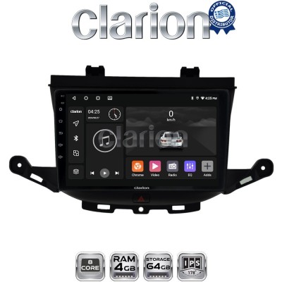 CLARION GL52674 Οθόνη OEM Multimedia Αυτοκινήτου για Opel Astra K 2016 (CarPlay/AndroidAuto/BT/GPS/WIFI/GPRS)