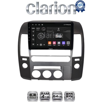 CLARION GL52683 Οθόνη OEM Multimedia Αυτοκινήτου για Nissan Navara 2006 2016 (CarPlay/AndroidAuto/BT/GPS/WIFI/GPRS)