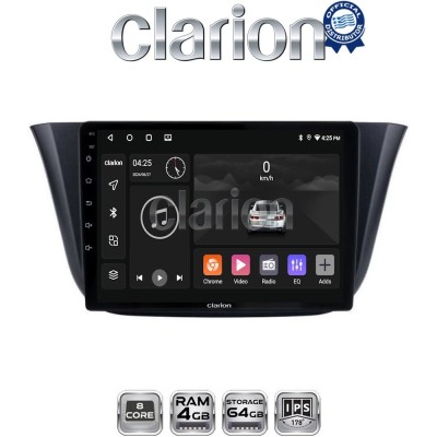 CLARION GL52690 Οθόνη OEM Multimedia Αυτοκινήτου για Iveco Daily 2014 (CarPlay/AndroidAuto/BT/GPS/WIFI/GPRS)