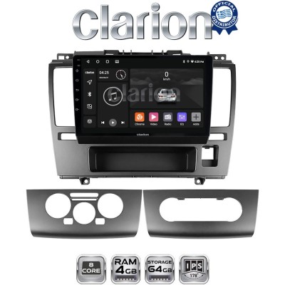 CLARION GL52695 Οθόνη OEM Multimedia Αυτοκινήτου για Nissan Tiida 2004 2012 (CarPlay/AndroidAuto/BT/GPS/WIFI/GPRS)