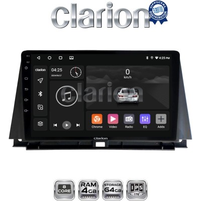 CLARION GL52702 Οθόνη OEM Multimedia Αυτοκινήτου για Lexus NX 2014 2016 (CarPlay/AndroidAuto/BT/GPS/WIFI/GPRS)