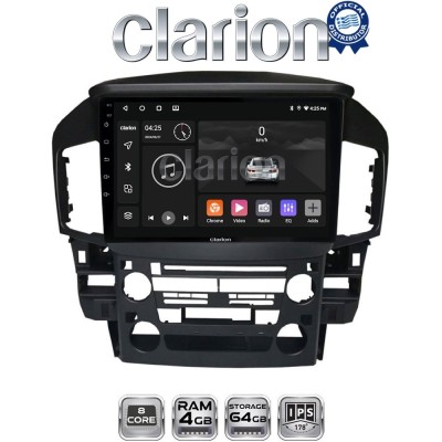 CLARION GL52711 Οθόνη OEM Multimedia Αυτοκινήτου για Lexus RX300 2000 2004 (CarPlay/AndroidAuto/BT/GPS/WIFI/GPRS)