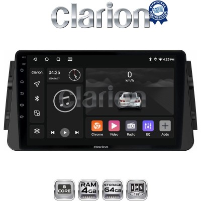 CLARION GL52714 Οθόνη OEM Multimedia Αυτοκινήτου για Nissan Micra (K14) 2017 (CarPlay/AndroidAuto/BT/GPS/WIFI/GPRS)
