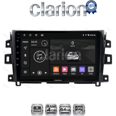 CLARION GL52716 Οθόνη OEM Multimedia Αυτοκινήτου για Nissan Navara D23 2016 (CarPlay/AndroidAuto/BT/GPS/WIFI/GPRS)
