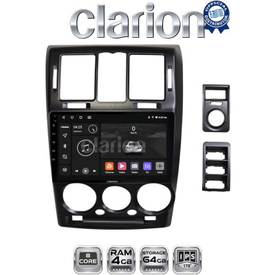 CLARION GL52719 Οθόνη OEM Multimedia Αυτοκινήτου για Hyundai Getz 2002 2013 (CarPlay/AndroidAuto/BT/GPS/WIFI/GPRS)