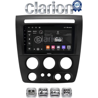 CLARION GL52721 Οθόνη OEM Multimedia Αυτοκινήτου για Hummer H3 2006 2011 (CarPlay/AndroidAuto/BT/GPS/WIFI/GPRS)
