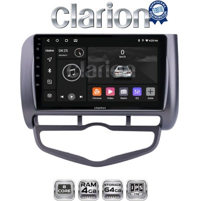 CLARION GL52731 Οθόνη OEM Multimedia Αυτοκινήτου για Honda Jazz 2003 - 2008 (CarPlay/AndroidAuto/BT/GPS/WIFI/GPRS)
