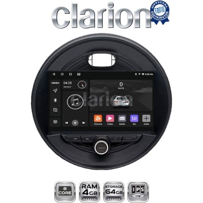 CLARION GL52845 Οθόνη OEM Multimedia Αυτοκινήτου για Mini Cooper & Clubman 2015 (CarPlay/AndroidAuto/BT/GPS/WIFI/GPRS)