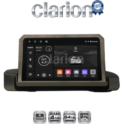 CLARION GL52895 Οθόνη OEM Multimedia Αυτοκινήτου για BMW 3 series (E90-91-92) 2005-2012 (CarPlay/AndroidAuto/BT/GPS/WIFI/GPRS)