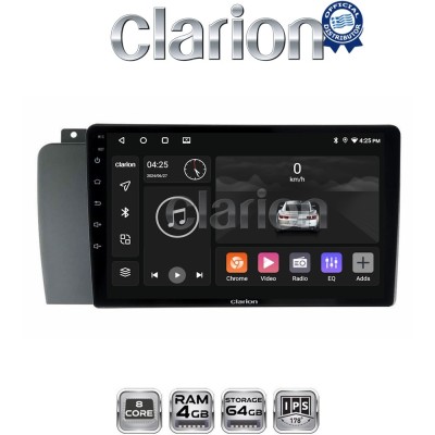 CLARION GL52957 Οθόνη OEM Multimedia Αυτοκινήτου για VOLVO V70-S60- XC70 2004 2007 (CarPlay/AndroidAuto/BT/GPS/WIFI/GPRS)