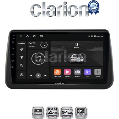 CLARION GL52962 Οθόνη OEM Multimedia Αυτοκινήτου για Opel Meriva 2010 2017 (CarPlay/AndroidAuto/BT/GPS/WIFI/GPRS)
