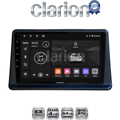 CLARION GL52998 Οθόνη OEM Multimedia Αυτοκινήτου για Mitsubishi Pajero 1996 2003 (CarPlay/AndroidAuto/BT/GPS/WIFI/GPRS)