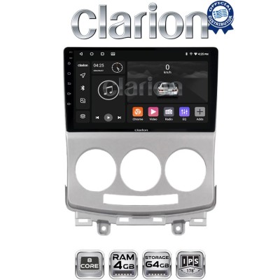 CLARION GL52439 Οθόνη OEM Multimedia Αυτοκινήτου για MAZDA 5 20042010 (CarPlay/AndroidAuto/BT/GPS/WIFI/GPRS)