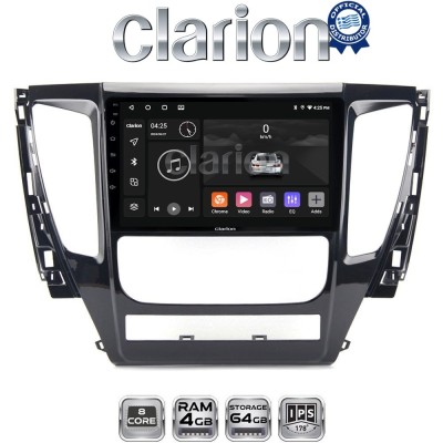 CLARION GL52992 Οθόνη OEM Multimedia Αυτοκινήτου για Mitsubishi Pajero 2014 (CarPlay/AndroidAuto/BT/GPS/WIFI/GPRS)
