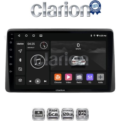 CLARION GL53434 Οθόνη OEM Multimedia Αυτοκινήτου για DACIA DUSTER 2019 (CarPlay/AndroidAuto/BT/GPS/WIFI/GPRS)
