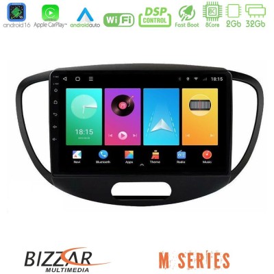 Bizzar M Series 8Core Android16 2+32GB Hyundai i10 2008-2014 Navigation Multimedia Tablet 9"