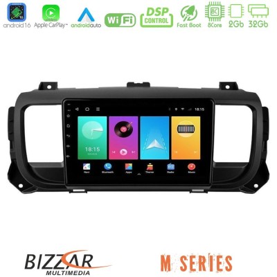 Bizzar M Series 8Core Android16 2+32GB Citroen/Peugeot/Opel/Toyota Navigation Multimedia Tablet 9"