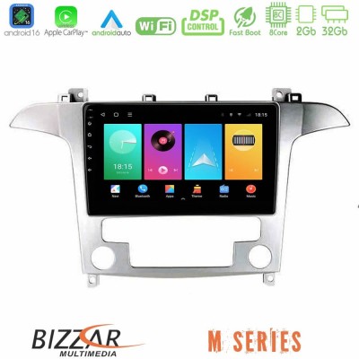 Bizzar M Series 8Core Android16 2+32GB Ford S-Max 2006-2012 Navigation Multimedia Tablet 9"