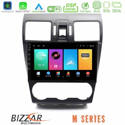 Bizzar M Series 8Core Android16 2+32GB Subaru Forester 2015-2018 Navigation Multimedia Tablet 9"