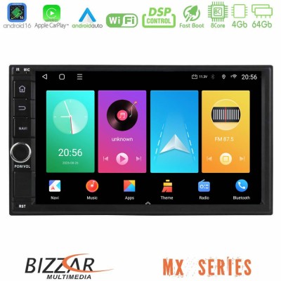 Bizzar MX Series Audi A3 8P 8core Android16 4+64GB Navigation Multimedia Deckless 7" με Carplay/AndroidAuto (OEM Style) Bizzar MX Series Audi A3 8P 8core Android16 4+64GB Navigation Multimedia Deckless 7" με Carplay/AndroidAuto (OEM Style)