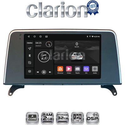 CLARION GL31397I Οθόνη OEM Multimedia Αυτοκινήτου για BMW X5 (E70) & X6 (E72) με συστημα CIC (CarPlay/AndroidAuto/BT/GPS/WIFI)