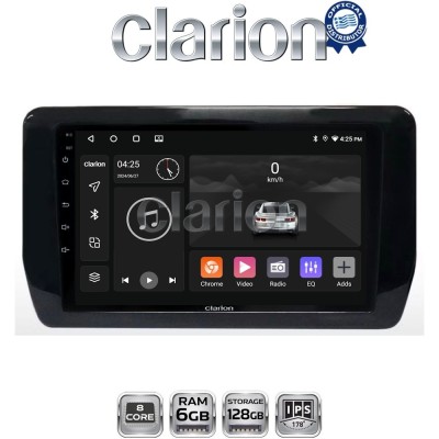 CLARION GL53572 Οθόνη OEM Multimedia Αυτοκινήτου για TOYOTA RAV 4 2019 (CarPlay/AndroidAuto/BT/GPS/WIFI/GPRS)