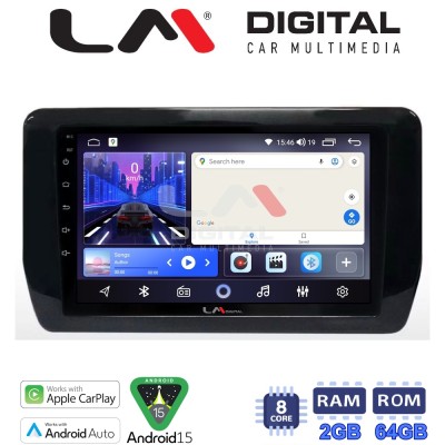 LM Digital - LM ZW8572 GPS Οθόνη OEM Multimedia Αυτοκινήτου για TOYOTA RAV 4 2019 (CarPlay/AndroidAuto/BT/GPS/WIFI)
