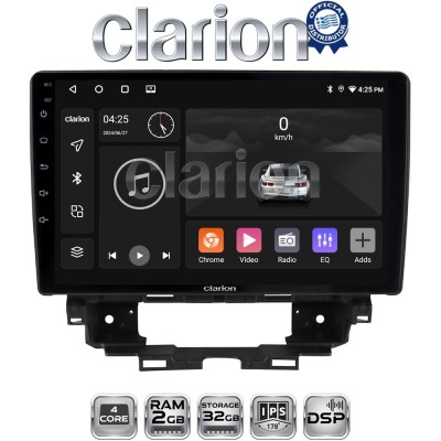 CLARION GL31808 Οθόνη OEM Multimedia Αυτοκινήτου για Renault Kangoo 2021 (CarPlay/AndroidAuto/BT/GPS/WIFI)