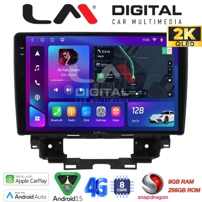 LM Digital - LM ZQ8808 GPS Οθόνη OEM Multimedia Αυτοκινήτου για Renault Kangoo 2021 (CarPlay/AndroidAuto/BT/GPS/WIFI/GPRS)