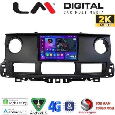 LM Digital - LM ZQ8925 GPS Οθόνη OEM Multimedia Αυτοκινήτου για Renault Traffic 2003 2011 (CarPlay/AndroidAuto/BT/GPS/WIFI/GPRS