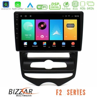 Bizzar F2 Series 8Core Android16 4+64GB Hyundai ix20 2010-2020 (MANUAL A/C) Navigation Multimedia Tablet 10"